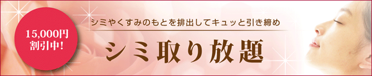 しみ取り放題