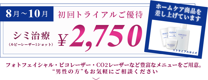 初回トライアル実施中