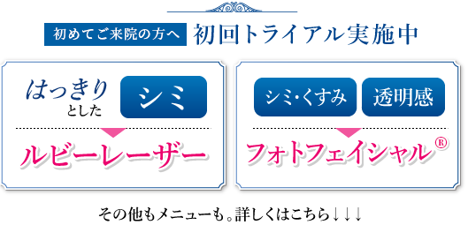 初回トライアル実施中